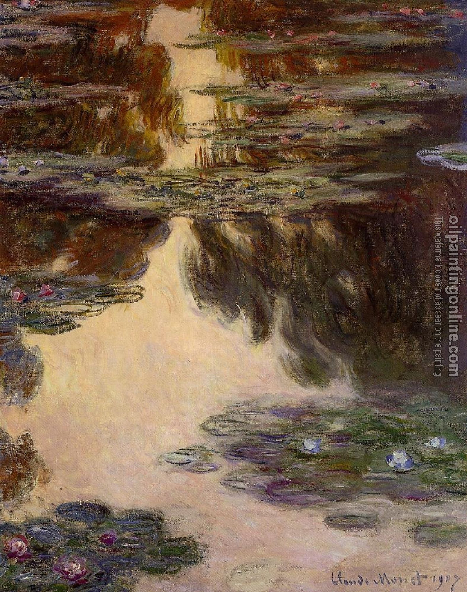 Monet, Claude Oscar - Water Lilies